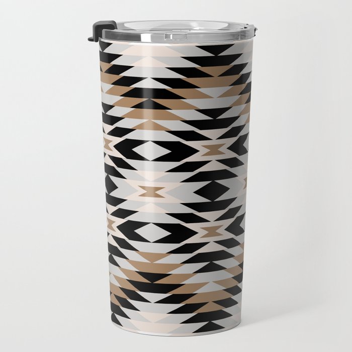 New Mexico in Tan Travel Mug Gallery Image 3