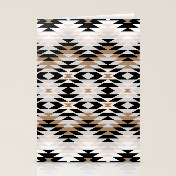 New Mexico in Tan Stationery Card Gallery Image 2