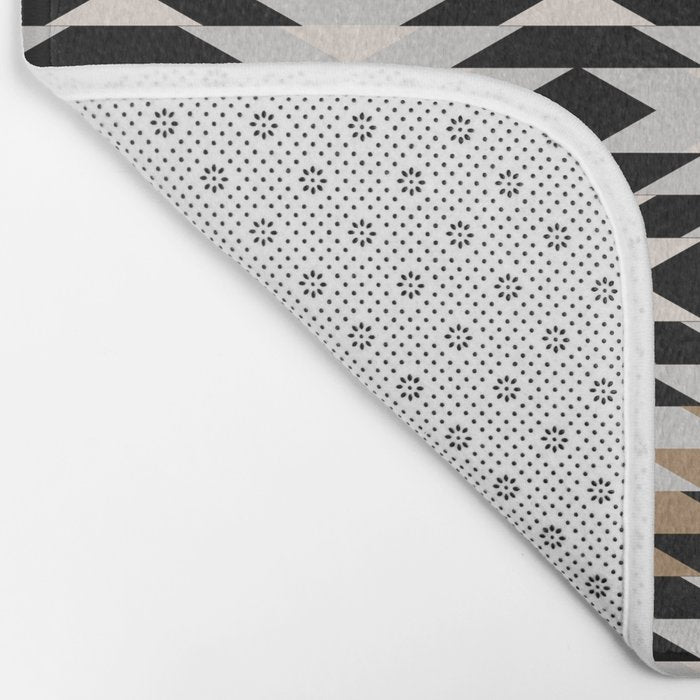 New Mexico in Tan Bath Mat Gallery Image 2
