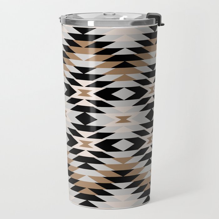 New Mexico in Tan Travel Mug Gallery Image 2