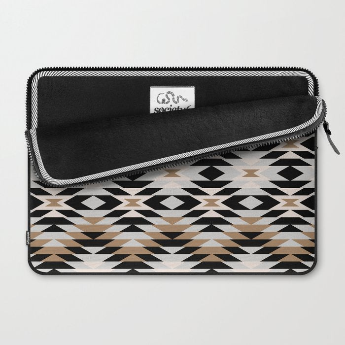 New Mexico in Tan Laptop Sleeve Gallery Image 2