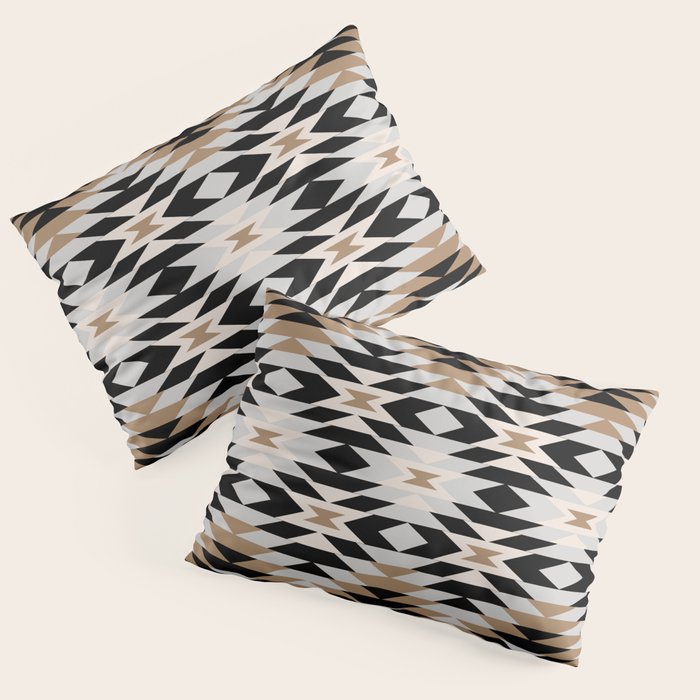 New Mexico in Tan Pillow Sham Gallery Image 1