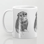 Sweet Black Pug Coffee Mug Gallery Image 3