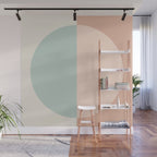 Color Block Abstract VI Wall Mural Gallery Image 1