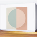Color Block Abstract VI Wall Mural Gallery Image 2