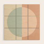 Color Block Abstract VI Wood Wall Art Gallery Image 1