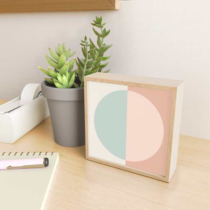 Color Block Abstract VI Mini Art Print Gallery Image 2