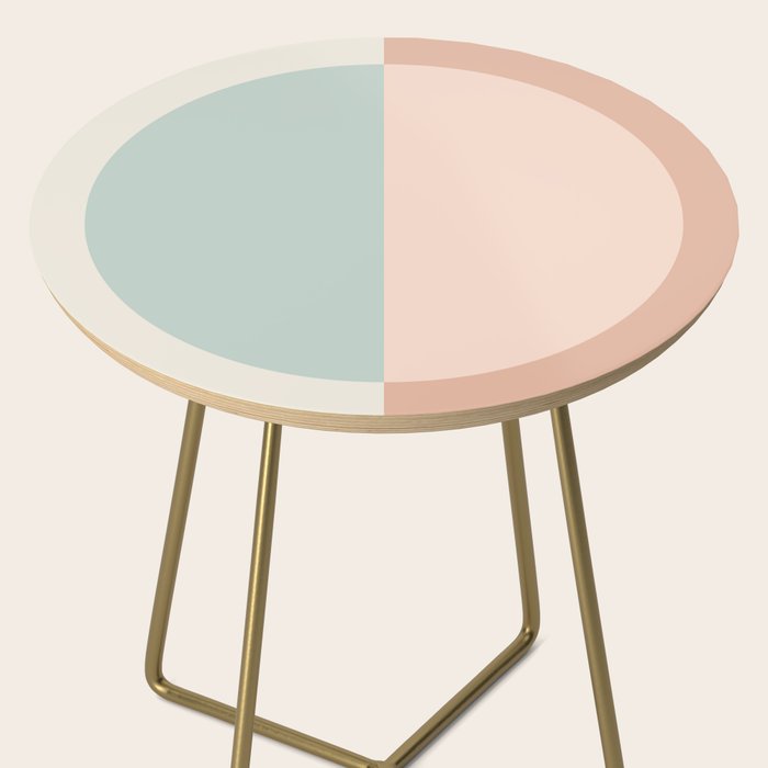 Color Block Abstract VI Side Table Gallery Image 2