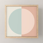 Color Block Abstract VI Mini Art Print Gallery Image 1