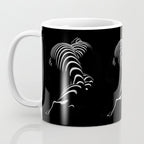 0774-AR BBW Sensual Legs Hips and Ass of a Large Woman Big Beautiful Art Nude Black and White Coffee Mug Gallery Image 3