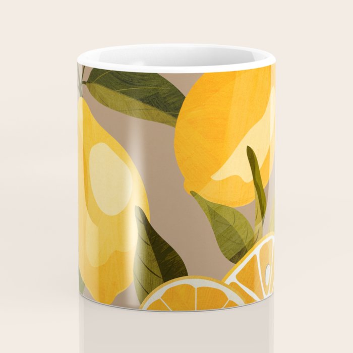 Lemons Botanical Art 2 Coffee Mug Gallery Image 4