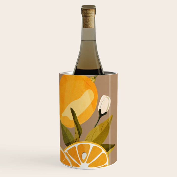 Lemons Botanical Art 2 Wine Chiller Gallery Image 3