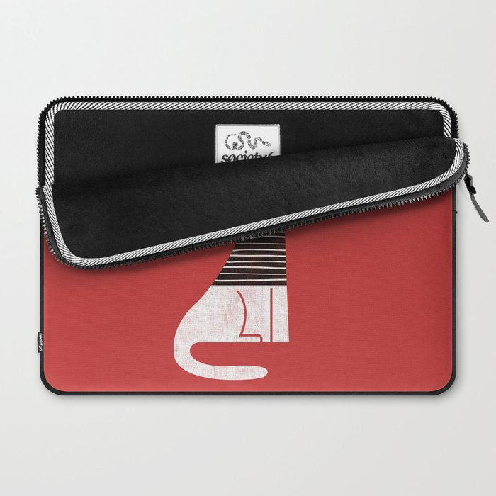 Mark the cat goes to Paris Laptop Sleeve Gallery Image 2