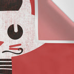 Mark the cat goes to Paris Wall Tapestry Gallery Image 3