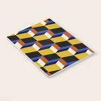 Cuboid Geometric Abstract Shapes Pattern XXI Notebook Gallery Image 3