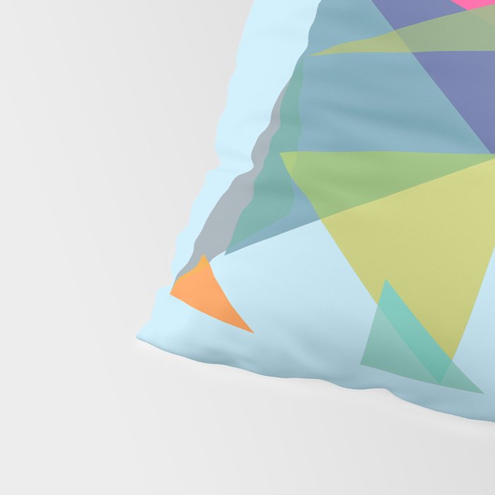 Fractal Bear - neon colorways Pillow Sham Gallery Image 4