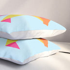 Fractal Bear - neon colorways Pillow Sham Gallery Image 3