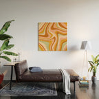 Abstract Wavy Stripes LXXXII Wood Wall Art Gallery Image 2