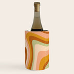 Abstract Wavy Stripes LXXXII Wine Chiller Gallery Image 3