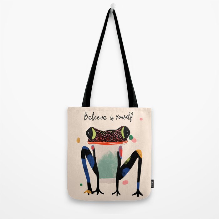 Believe and Leap Tote Bag Gallery Image 2