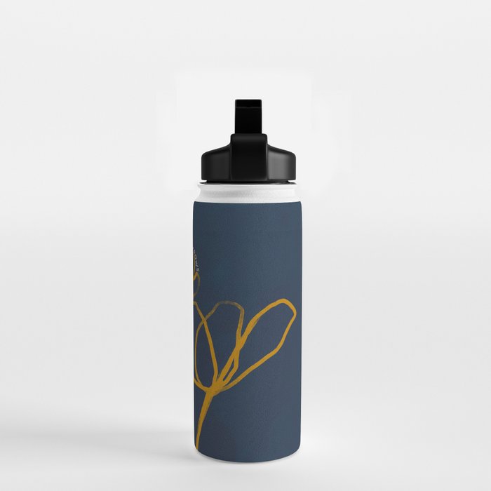 "Let Light Be A Sweet Rebellion In The Shadows." Water Bottle Gallery Image 2