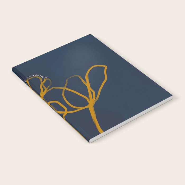 "Let Light Be A Sweet Rebellion In The Shadows." Notebook Gallery Image 1