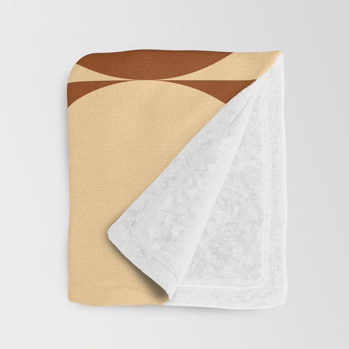 Vintage Geometric 03A Throw Blanket Gallery Image 3