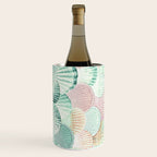 MERMAID SHELLS - MINT & ROSEGOLD Wine Chiller Gallery Image 2