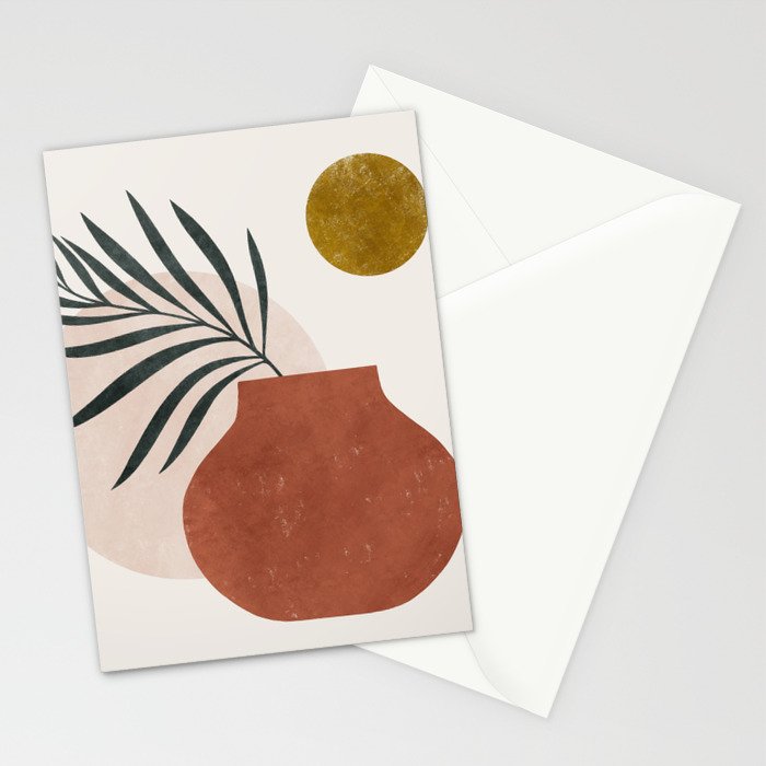 palm and vase Stationery Card Gallery Image 2