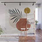 palm and vase Wall Mural Gallery Image 1
