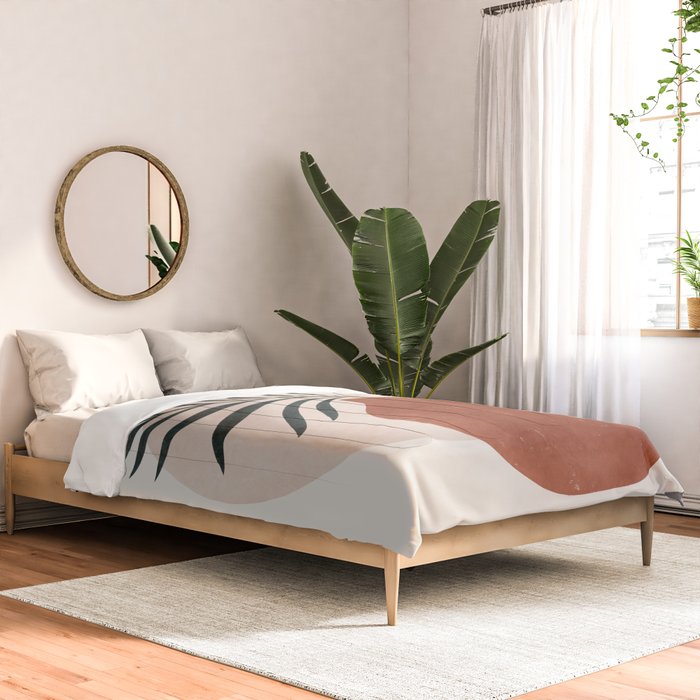 palm and vase Comforter Gallery Image 2