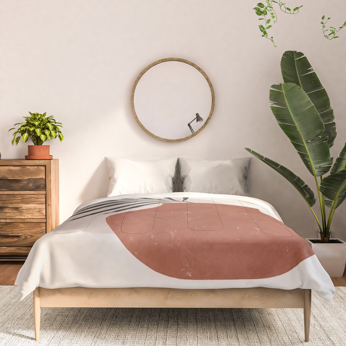 palm and vase Comforter Gallery Image 3