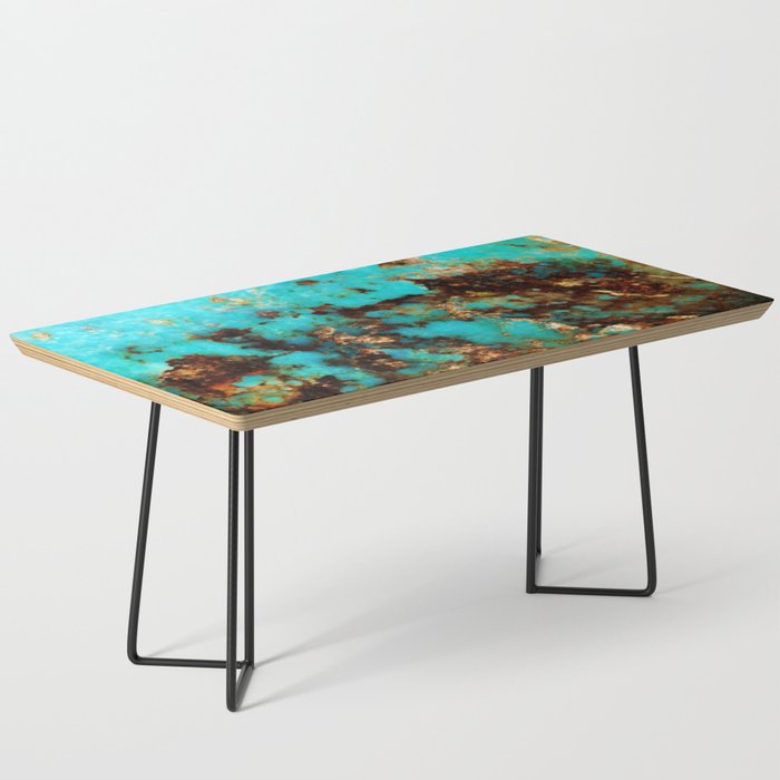 Turquoise I Coffee Table Gallery Image 1