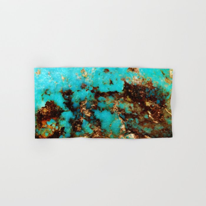 Turquoise I Bath Towel Gallery Image 1