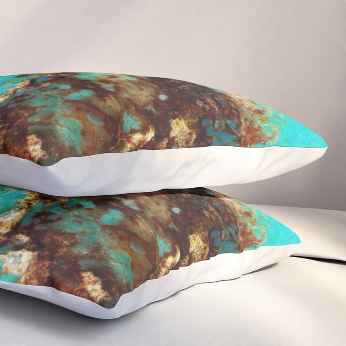 Turquoise I Pillow Sham Gallery Image 3