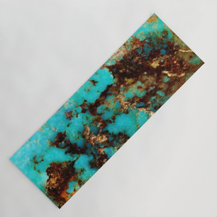 Turquoise I Yoga Mat Gallery Image 1