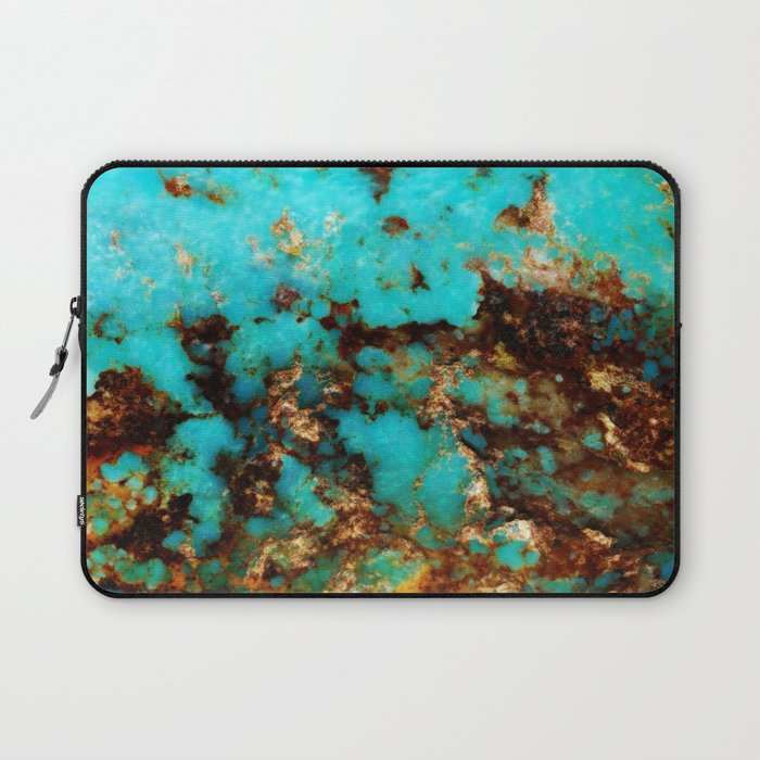 Turquoise I Laptop Sleeve Gallery Image 1