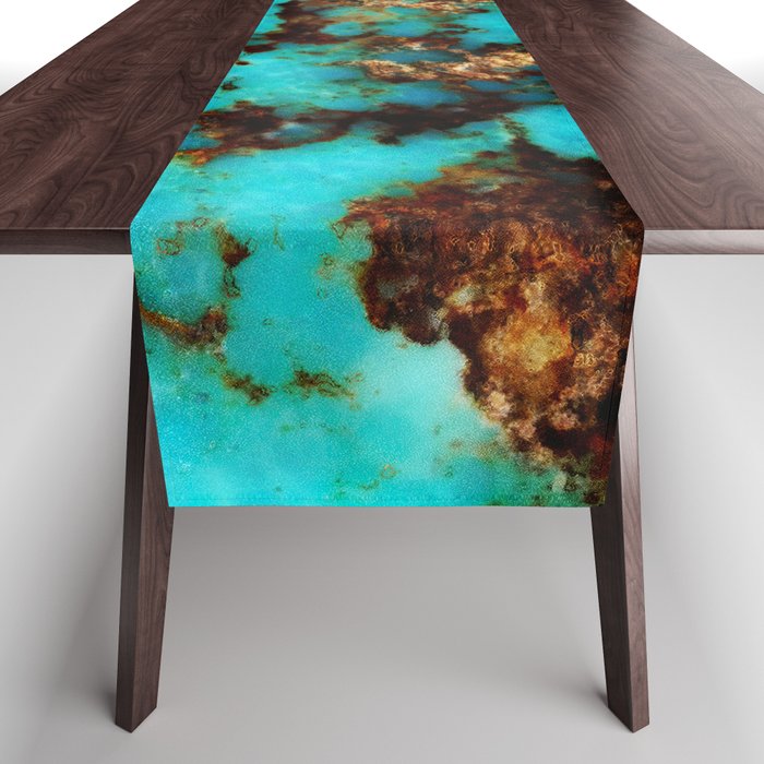 Turquoise I Table Runner Gallery Image 1