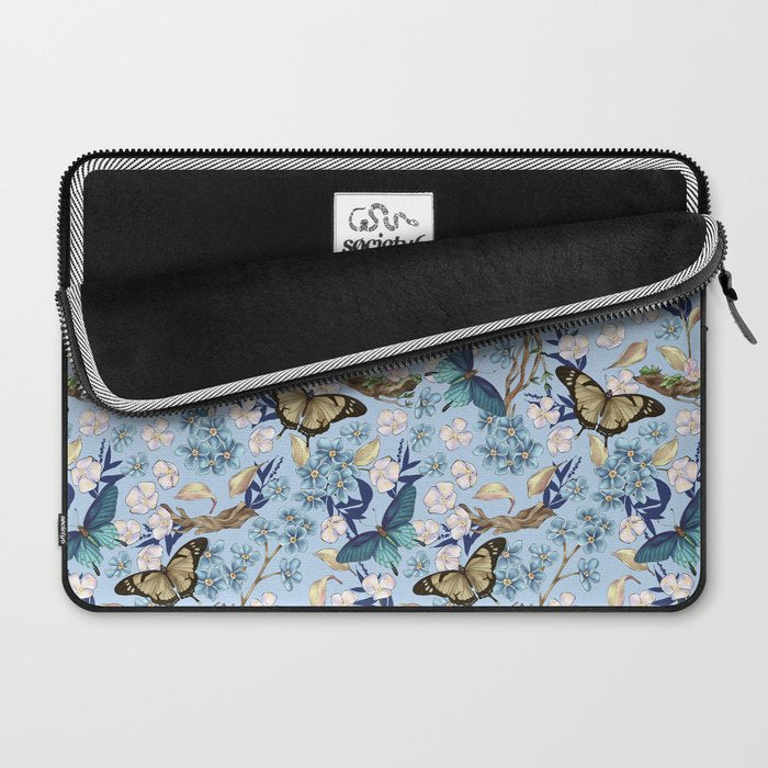 Springtime Flutter Bliss Laptop Sleeve Gallery Image 2