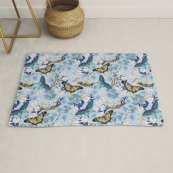 Springtime Flutter Bliss Rug Gallery Image 1