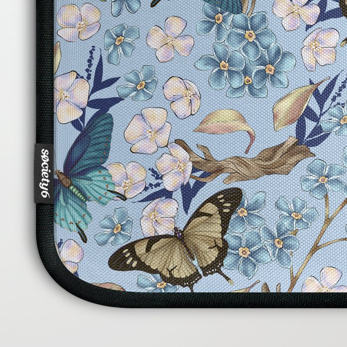 Springtime Flutter Bliss Laptop Sleeve Gallery Image 3