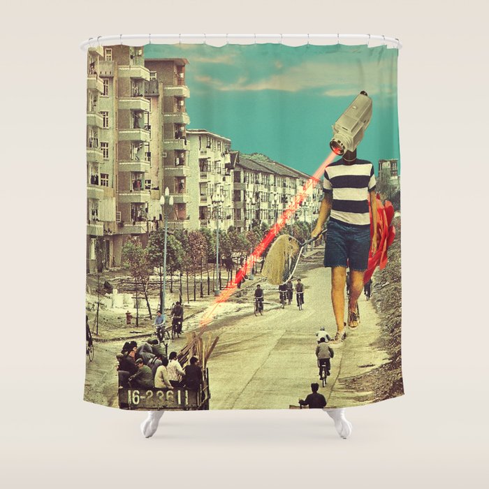 FisherCam Shower Curtain Gallery Image 1