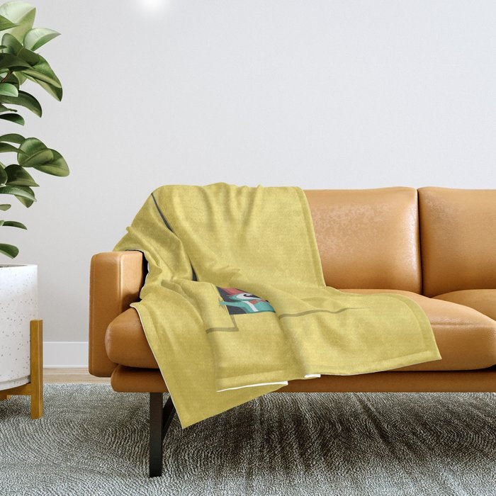 Peek show! Throw Blanket Gallery Image 1