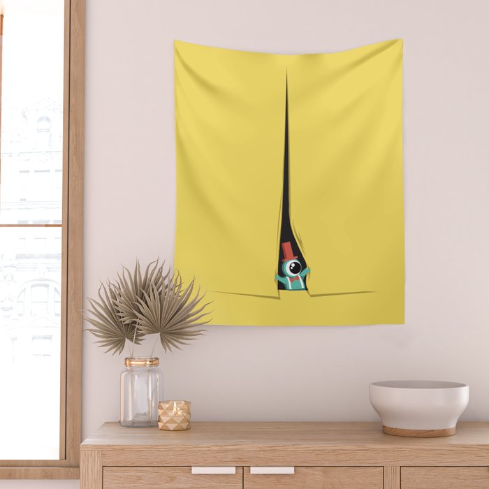 Peek show! Wall Tapestry Gallery Image 2