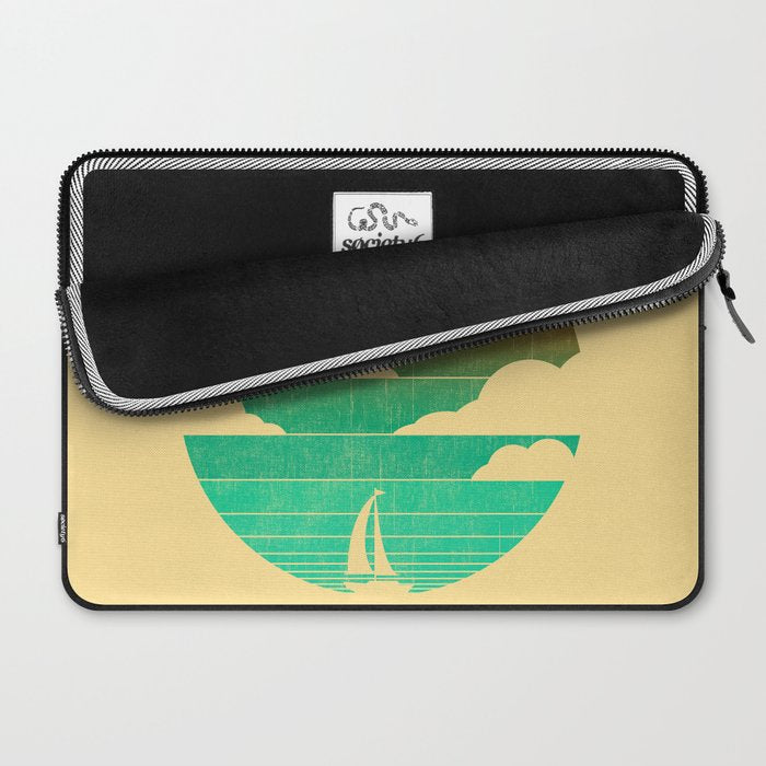 Go West (sail away in my boat) Laptop Sleeve Gallery Image 2