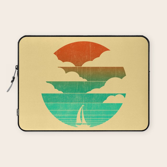 Go West (sail away in my boat) Laptop Sleeve Gallery Image 1