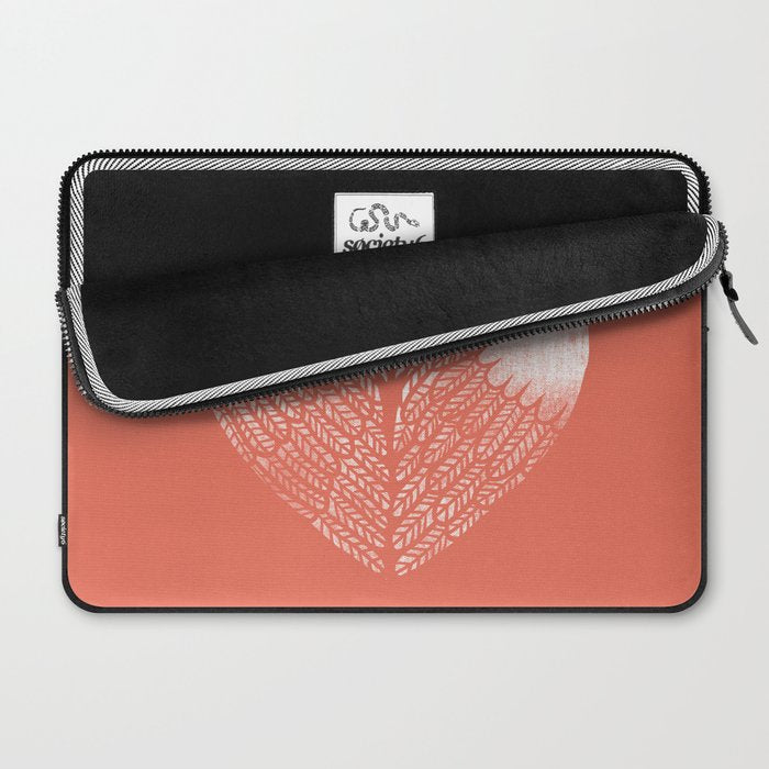 Love birds sitting on a tree Laptop Sleeve Gallery Image 2
