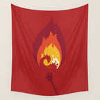 Phoenix Wall Tapestry Gallery Image 4