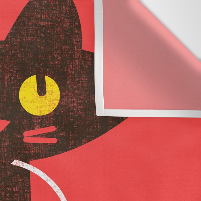 Fitz - Hungry hungry cat (and unfortunate mouse) Wall Tapestry Gallery Image 3