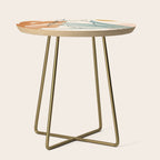 Minimal Line in Nature III Side Table Gallery Image 1
